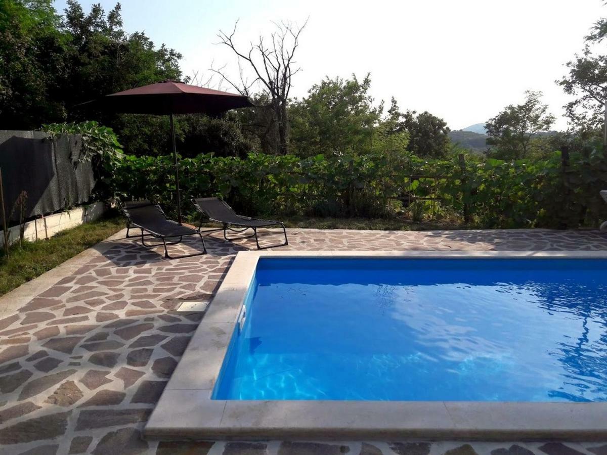 Apartment Nada With Private Pool Бузет Экстерьер фото